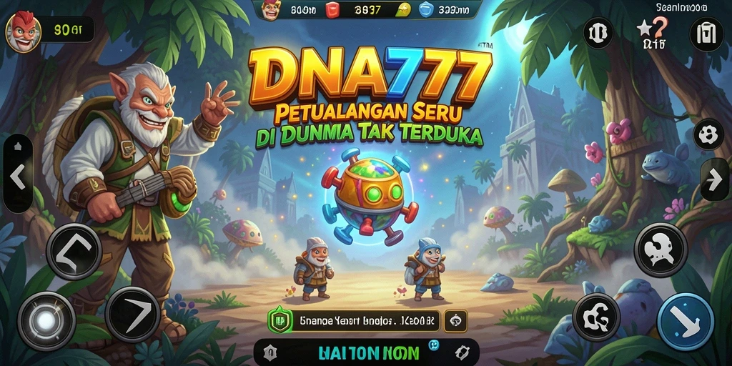 Screenshot game DNA777 menampilkan petualangan penuh aksi dan teka-teki menarik.
