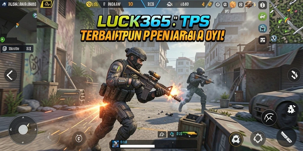 Tampilan gameplay yang mendebarkan dalam LUCK365.